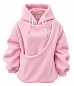 Sudadera con bolsillo para mascotas pequeñas | Borreguito oversize